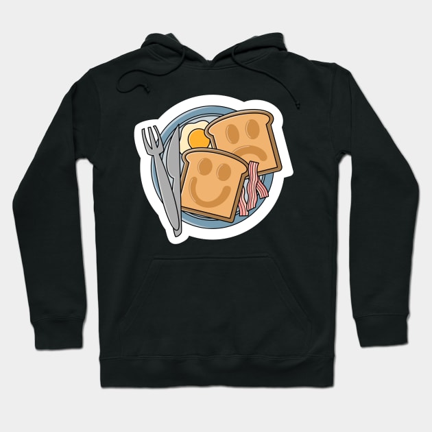 Toast Hoodie by astroashleeart